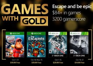 Xbox Live Games With Gold