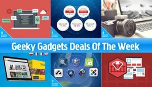 Geeky Gadgets Deals Of The Week