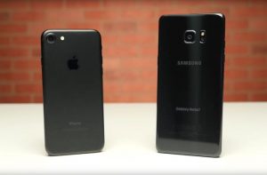 iPhone 7 vs Galaxy Note 7