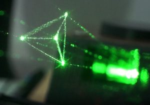 Holovect Holographic Vector Display