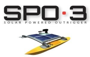 SPO-3 Solar Powered Canoe Outrigger