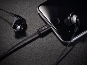 HOCO L1 Lightning Cable Headphones