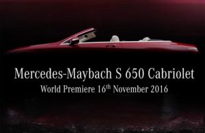 Mercedes Maybach S 650 Cabriolet