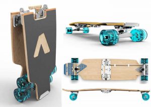 BoardUp Self-Folding Longboard