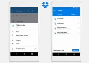Dropbox Offline Folders