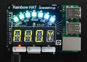 Raspberry Pi Pimoroni Rainbow HAT For Android Things