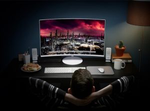 Samsung Quantum Dot Curved Monitor