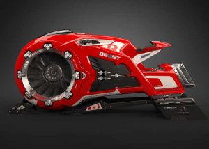 The Beast Hoverbike Concept