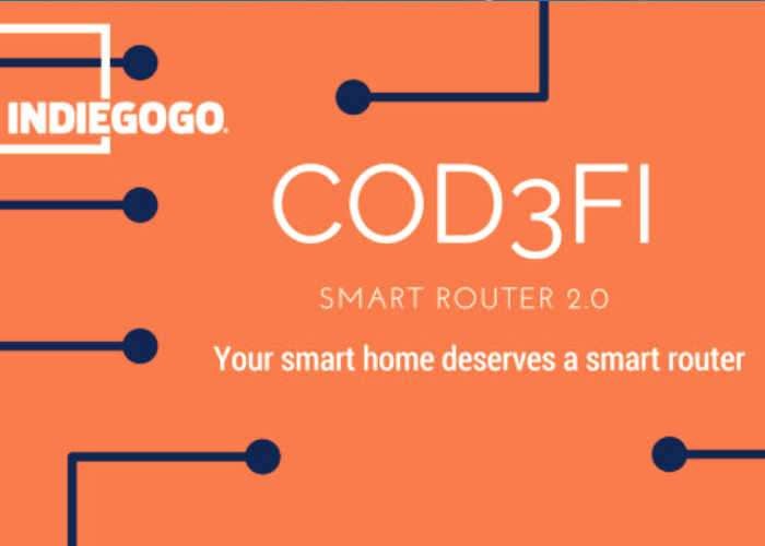 Cod3fi Smart Router Designed