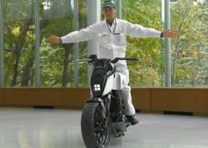 Honda Self Balancing Motorbike