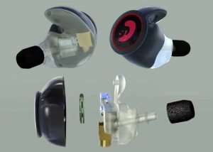 Personalised 3D Printed Earnotz Wireless Earphones