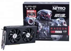 Sapphire Radeon RX 460 Nitro Overclocked Graphic Card