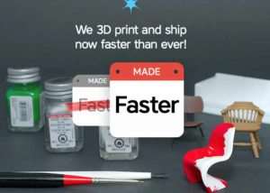 Shapeways leadtimes