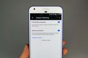 Instant Tethering