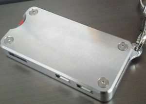 Raspberry Pi Zero Aluminium Keychain Case