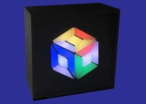TimeCubed Digital Art Clock