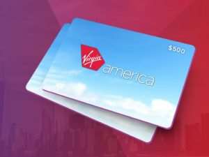 Virgin America $500 Giveaway
