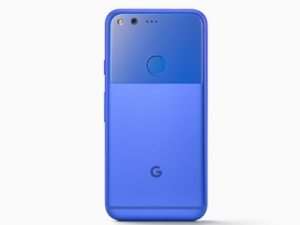 Blue Google Pixel