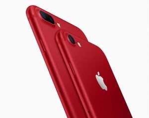 Product Red iPhone 7 And iPhone 7 Plus