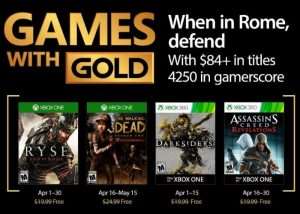 Xbox Live Games For April 2017