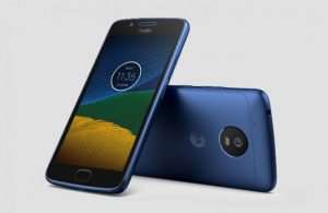 Sapphire Blue Motorola Moto G5