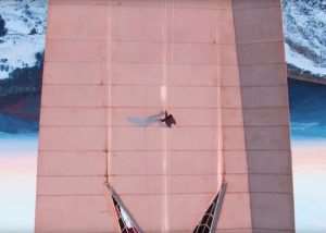 Drone Video Records Video Game Style Stunt Run