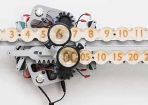 Unique Linear Geared Timepiece Powered By Arduino