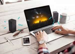 Wireless Stereo Speaker Set