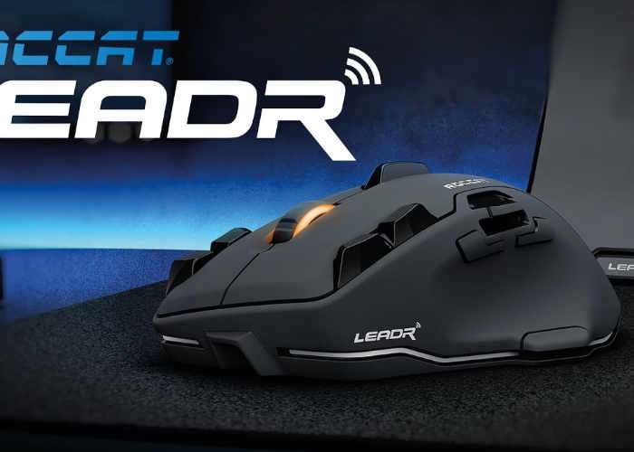 Roccat Leadr Wireless Zero Lag Gaming Mouse Launches For 150 (video