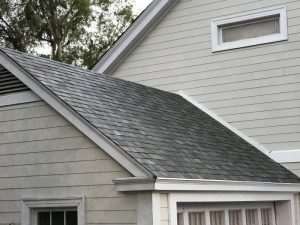Tesla solar roof tiles