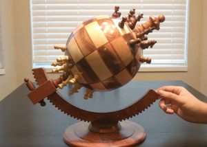 Globe Chess Board