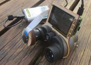 Video Recording Pinoculars