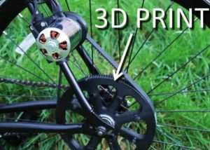 3D Printed Electric Bike