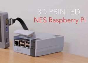 3D Printed Screwless NES Raspberry Pi Games Console