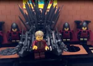 Game of Thrones Red Keep Recreated In LEGO