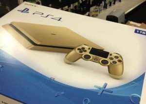 Gold PlayStation 4