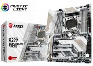 MSI X299 Tomahawk Arctic Motherboard