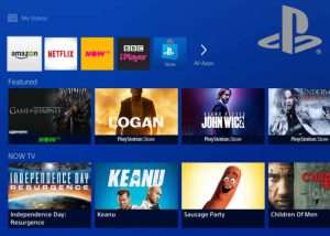 PlayStation 4 TV And Video Experience