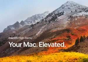 macOS High Sierra