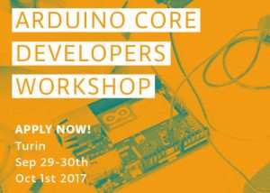 Arduino Core Developers Workshop Registration Now Open