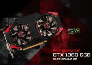 PNY GeForce GTX 1060 6GB XLR8 Gaming OC Edition