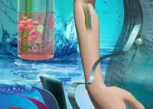 Researchers Create Flexible Battery Powered By Saltwater