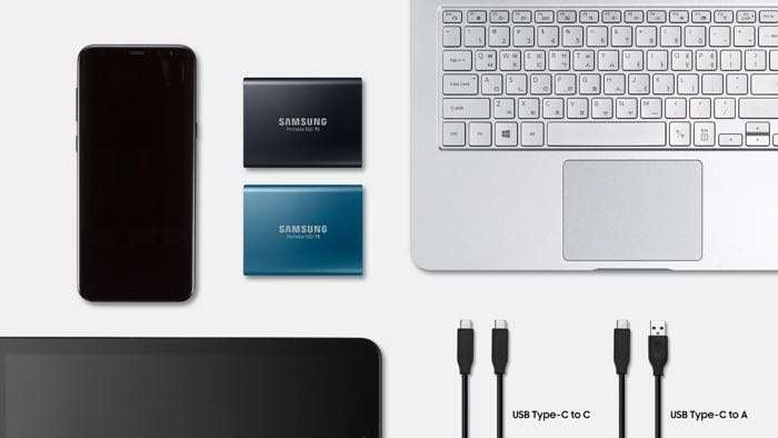 Samsung Portable SSD T5 