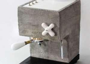 Unique AnZa Concrete Espresso Machine