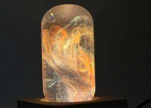 Unique E.P. Light Created Using Silicone And Paint