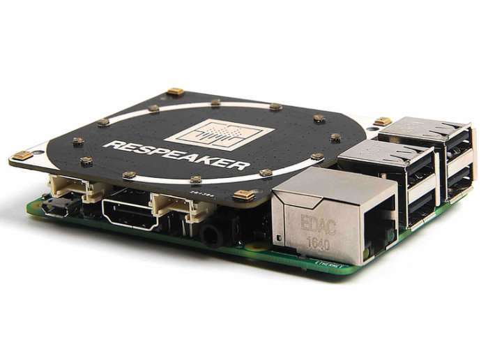 Raspberry Pi ReSpeaker 4-Microphone HAT