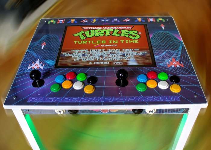 Raspberry Pi RetroPie IKEA Arcade Table