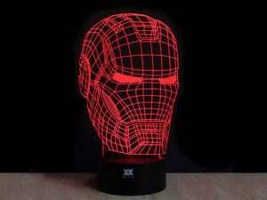 Superhero 3D Illusion Lamps