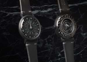 Unique Sundial Inspired Gnomon Watch