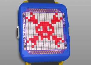 DIY LED Matrix Wristwatch
